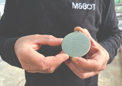 Fabricación personalizada en Zamak de 50 medallas conmemorativas del 75 aniversario de la Cofradía Jesús el Nazaré de Ferreries.
